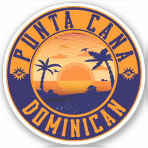 Punta Cana Dominican Republic - Retro Souvenir 80s