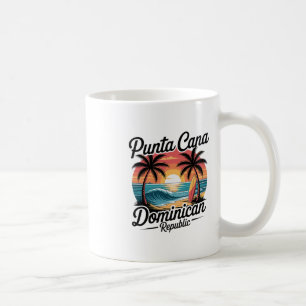 Punta Cana Dominican Republic Tropical Beach Vacat Coffee Mug