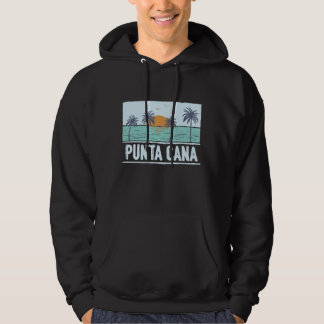 Punta Cana Dominican Republic Tropical Sunset Hoodie