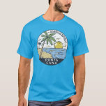 Punta Cana Dominican Republic Vintage T-Shirt<br><div class="desc">Punta Cana vector art design. The Bávaro area and Punta Cana combine to form what's known as La Costa del Coco,  or the Coconut Coast,  an area of lavish,  all-inclusive resorts.</div>