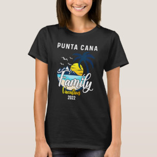 Punta Cana Family Vacation 2022 Matching Dominican T-Shirt