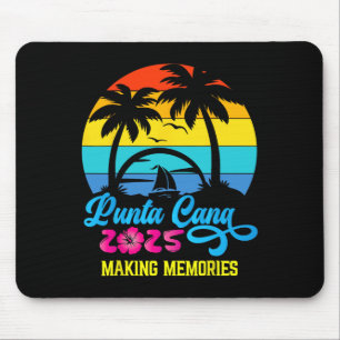 Punta Cana Family Vacation 2025 Dominican Republic Mouse Mat
