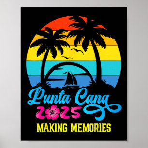 Punta Cana Family Vacation 2025 Dominican Republic Poster