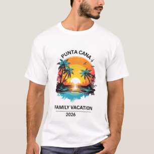 Punta Cana Family Vacation Matching Family T-Shirt
