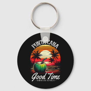 Punta Cana Family Vacation Shirt Dominican Republi Key Ring