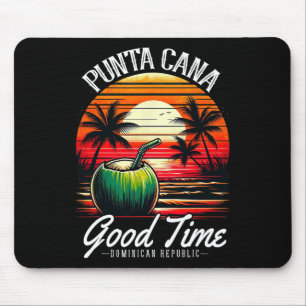 Punta Cana Family Vacation Shirt Dominican Republi Mouse Mat