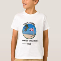 Punta Cana Family Vacation T-Shirt Dominican Repub
