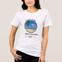 Punta Cana Family Vacation T-Shirt Dominican Repub