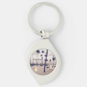 Punta Cana Metal Keychain