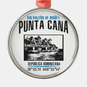 Punta Cana Metal Tree Decoration