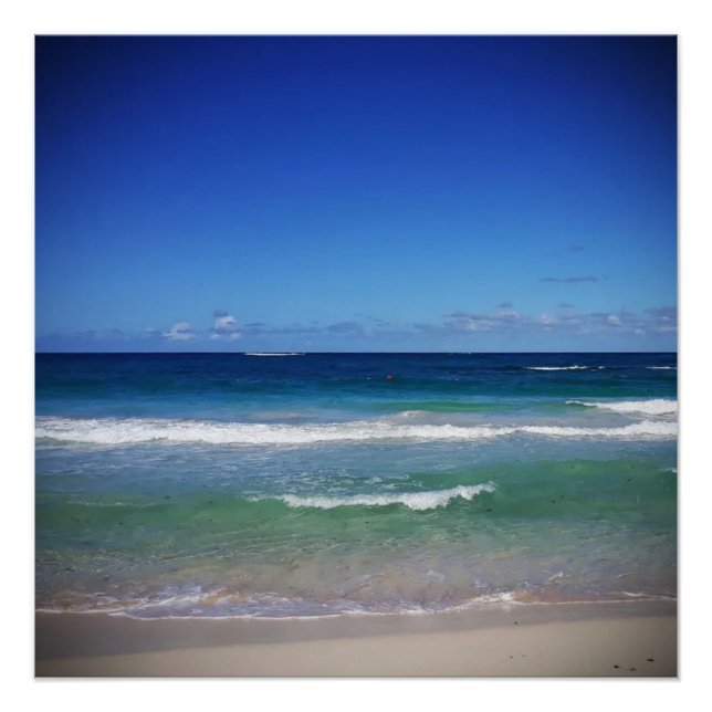 Punta Cana Sea, Dominican Republic Poster (Front)