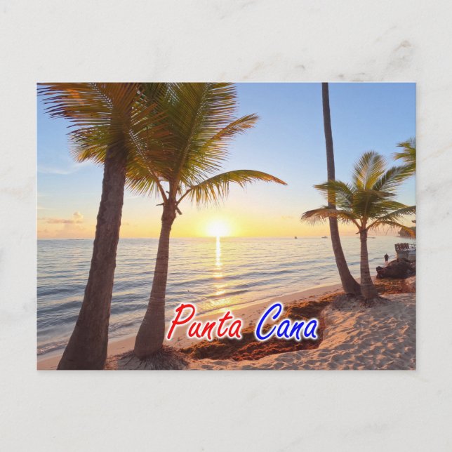 PUNTA CANA SUNRISE AMANECER POSTCARD (Front)