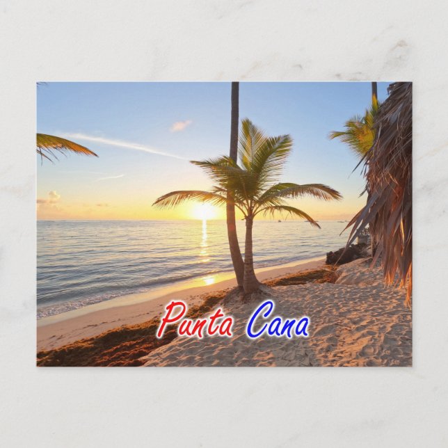 PUNTA CANA SUNRISE AMANECER POSTCARD (Front)