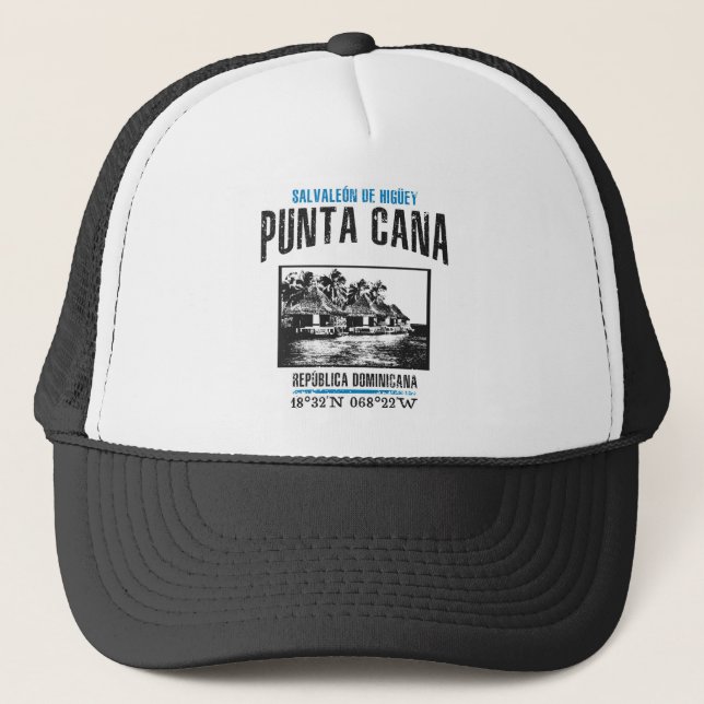 Punta Cana Trucker Hat (Front)