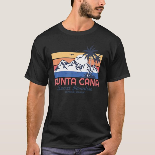 Punta Cana vacation, Punta Cana souvenirs Dominica T-Shirt (Front)