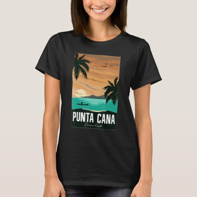 Punta Cana vacation, Punta Cana souvenirs Dominica T-Shirt (Front)