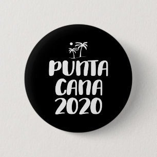 Punta Cana Vacation Trip 6 Cm Round Badge