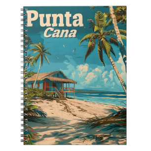 Punta Cana Vintage travel Notebook
