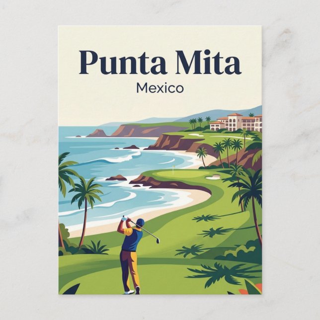 Punta Mita Mexico Postcard (Front)