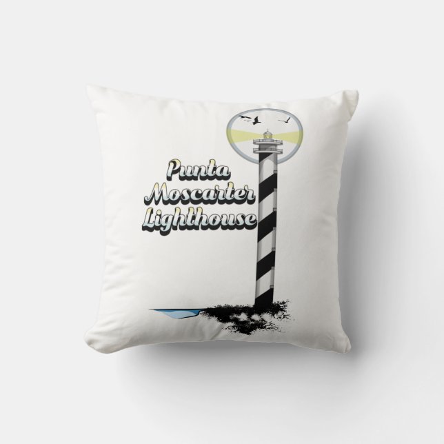 Punta Moscarter Lighthouse Cushion (Front)