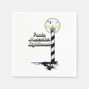 Punta Moscarter Lighthouse Napkin