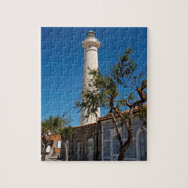Punta Secca lighthouse, Sicily, Italy Jigsaw Puzzle (Vertical)