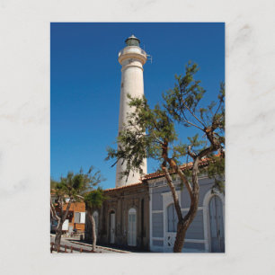 Punta Secca lighthouse, Sicily, Italy Postcard