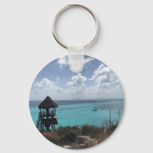 Punta Sur, Isla Mujeres, Mexico Keychain
