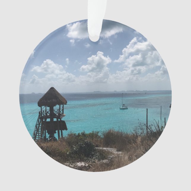 Punta Sur, Isla Mujeres, Mexico Ornament (Front)