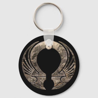 Punto Omega - Logo Round Keychain