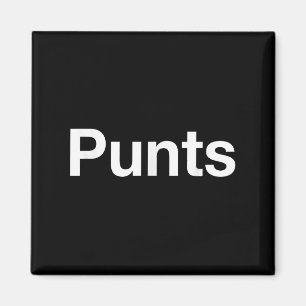 Punts Funny Shirt, Punts Funny Saying Quote Shirt, Magnet