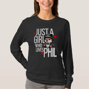 Punxsy Phil's Cute Groundhog Day Feb 2nd Holiday G T-Shirt
