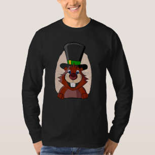 Punxsy Phil's Cute Groundhog Day February 2nd Holi T-Shirt
