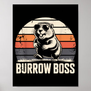 Punxy Phils Groundhog Day Costume February 2nd Bur Poster