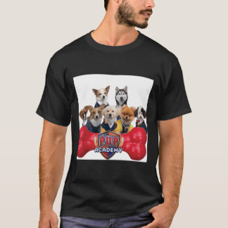 Pup Academy Show Greeting Card T-Shirt