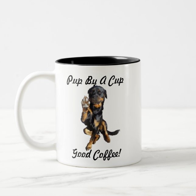 Pup By A Cup (Left)