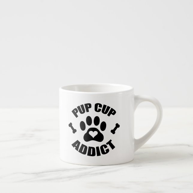 Pup Cup Addict Paw Print (Right)