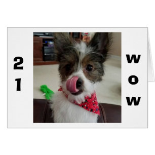 PUP IS SO HAPPY FOR YOU TURNING "21"