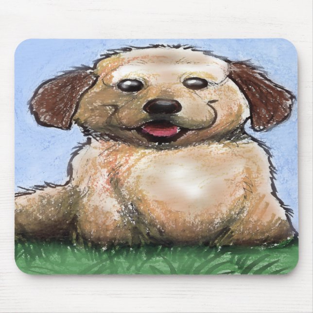 Pup Mouse Mat (Front)