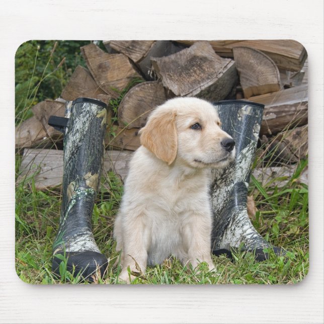 Pup 'N Boots Mouse Mat (Front)