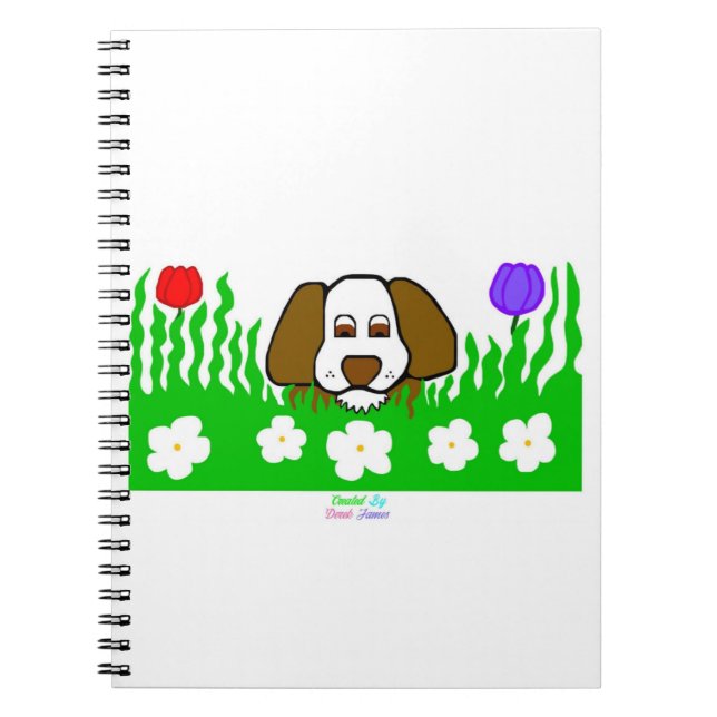 Pup N Play Spiral Notebook (Front)