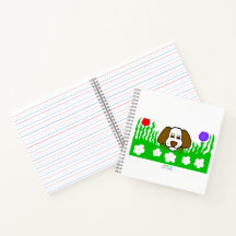 Pup N Play Spiral Notebook (21.6 cm x 21.6 cm)