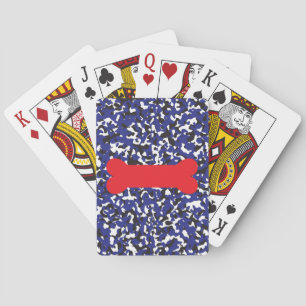 Pup Pride Inspired Camo Design Classic Playing Car Playing Cards