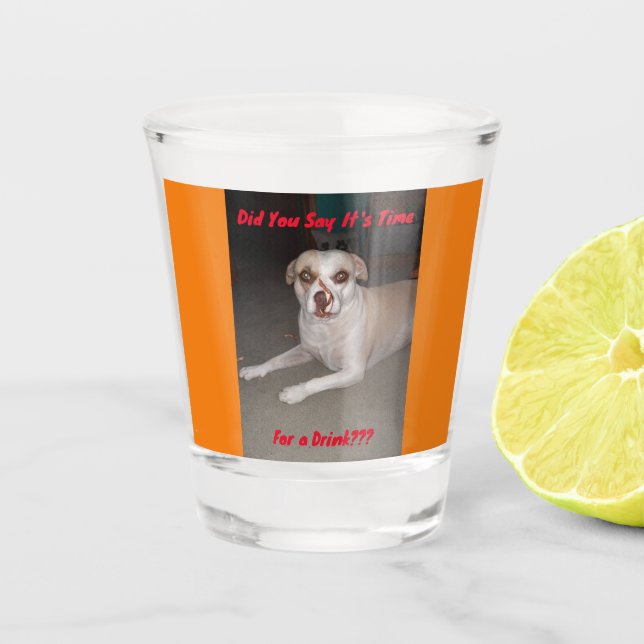 Pup Shot Glass (Front)