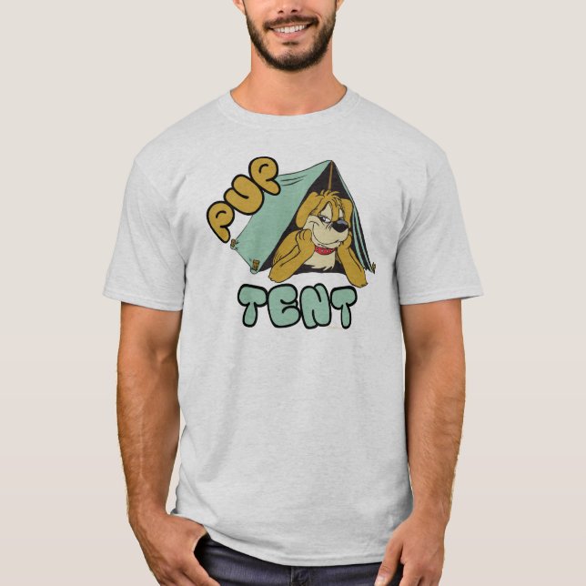 Pup Tent Camping T-Shirt (Front)