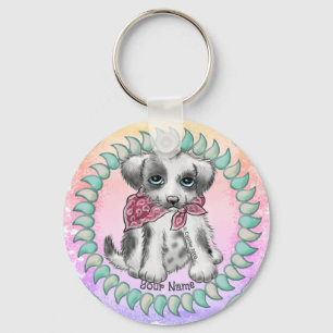 Pupper Dog Key Ring