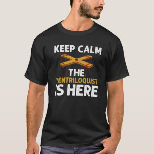 Pupper Doll Ventriloquist Puppet Theatre Puppetry T-Shirt
