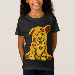 Pupperoni Pizza Love Funny Women Dog Lovers Puppy T-Shirt