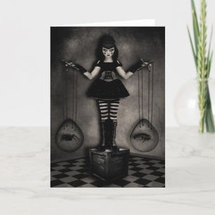 Puppet Balance Greeting Card