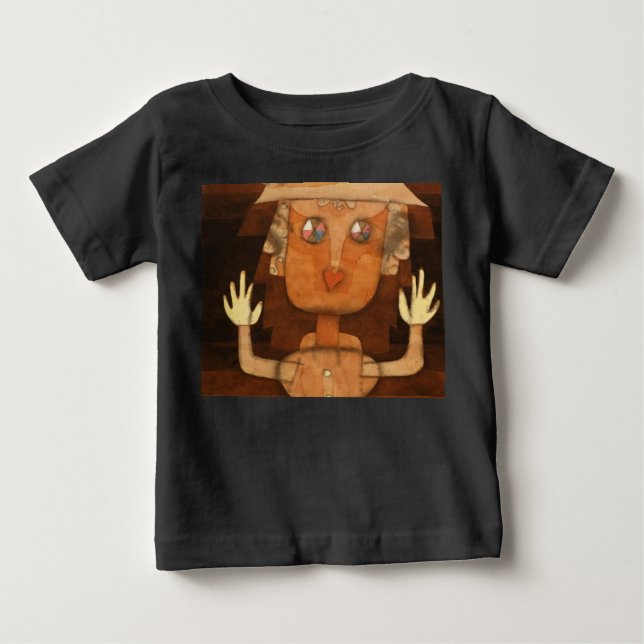 Puppet by Paul Klee Baby T-Shirt (Front)